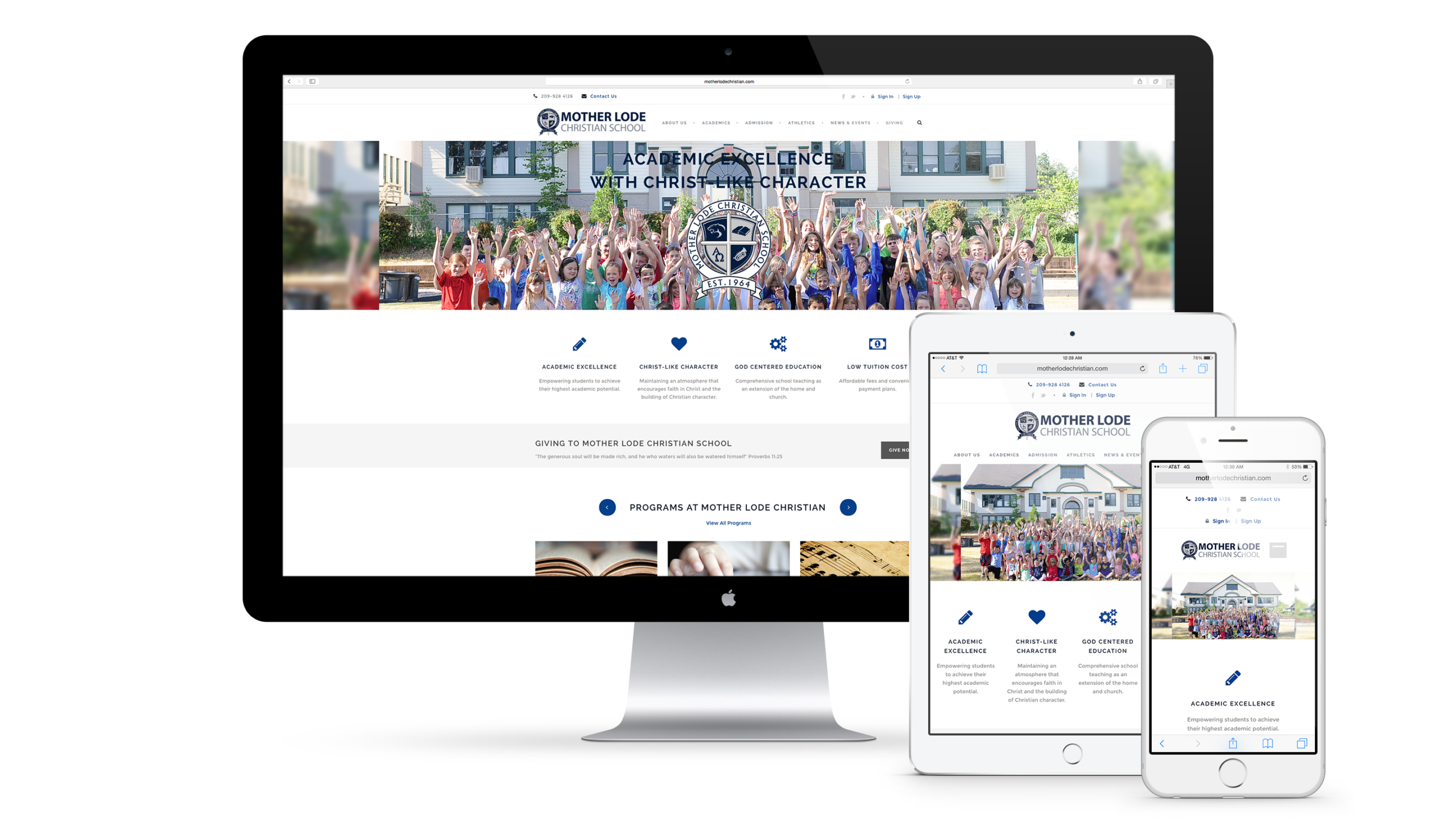 Web Lunch mockup